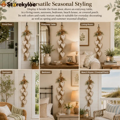 🍂🤎Hanging Heart Wall Decor