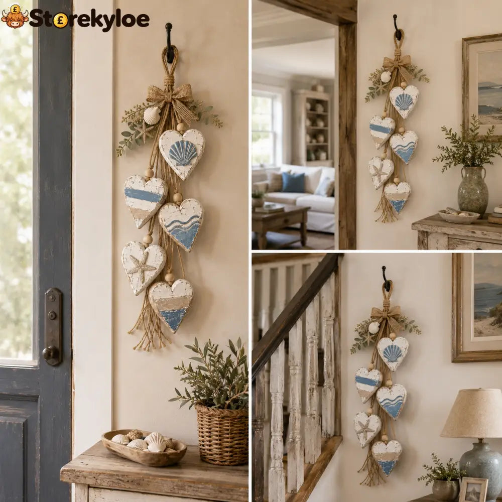 🍂🤎Hanging Heart Wall Decor