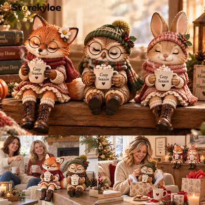 Heartwarming Christmas Animal Companion Ornaments - Houseware & Kitchen