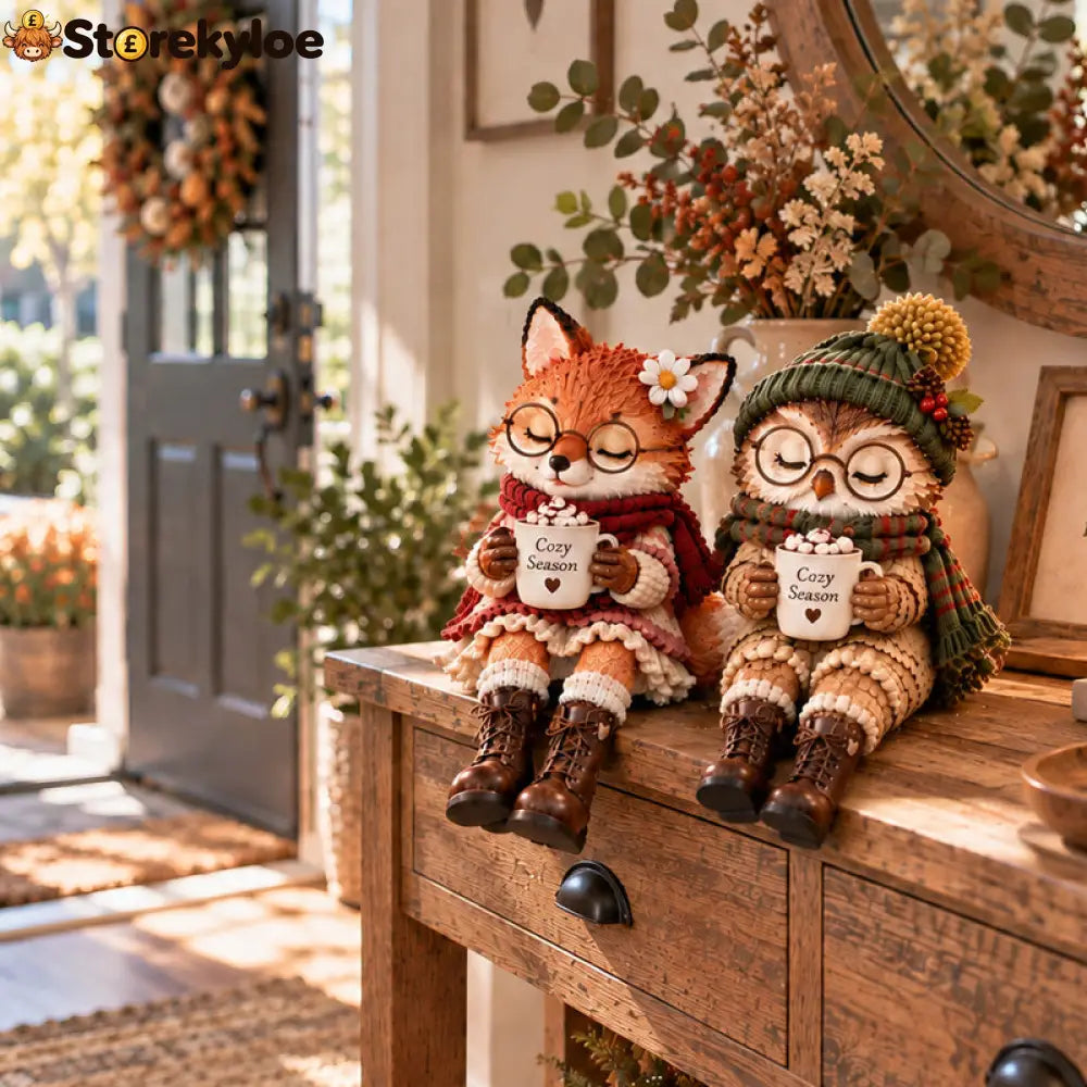 Heartwarming Christmas Animal Companion Ornaments - Houseware & Kitchen
