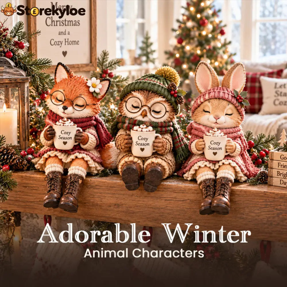 Heartwarming Christmas Animal Companion Ornaments - Houseware & Kitchen
