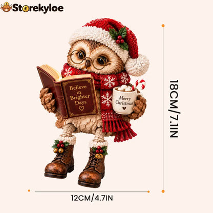 🦉Heartwarming Reading Owl Figurine✨ - Houseware & Kitchen