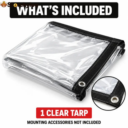 Heavy-Duty Clear Waterproof Tarps