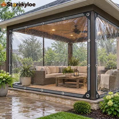 Heavy-Duty Clear Waterproof Tarps