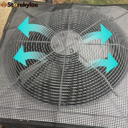 ❄️ Heavy-Duty Mesh AC Cover – All-Season Outdoor Protection