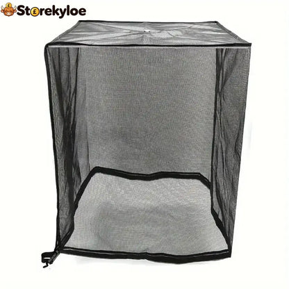 ❄️ Heavy-Duty Mesh AC Cover – All-Season Outdoor Protection