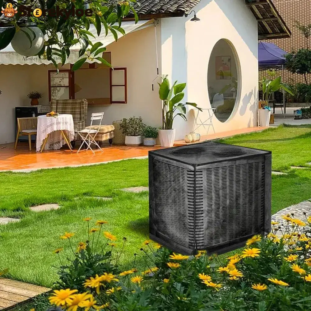 ❄️ Heavy-Duty Mesh AC Cover – All-Season Outdoor Protection