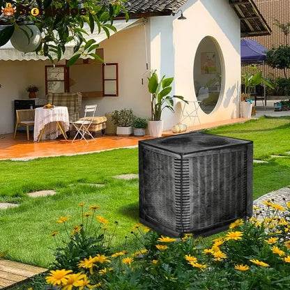 ❄️ Heavy-Duty Mesh AC Cover – All-Season Outdoor Protection