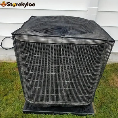 ❄️ Heavy-Duty Mesh AC Cover – All-Season Outdoor Protection