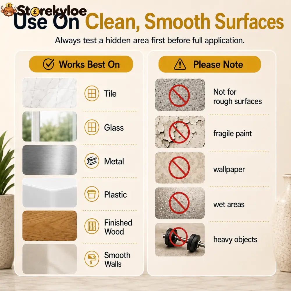 Heavy Duty Mesh Double Sided Tape | No Drill Damage-Free DIY For UK Homes - Tools & Gadgets