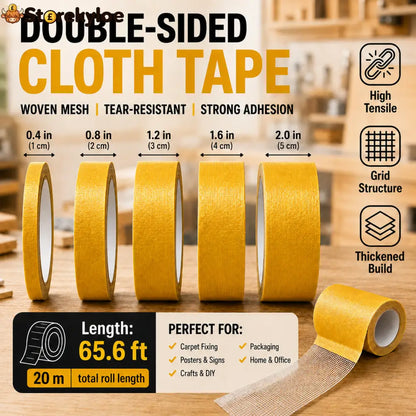 Heavy Duty Mesh Double Sided Tape | No Drill Damage-Free DIY For UK Homes - Tools & Gadgets