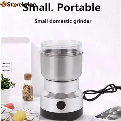 🌿high-speed Stainless Steel Grain Grinder