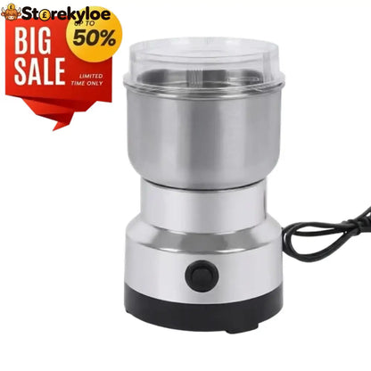 🌿high-speed Stainless Steel Grain Grinder - Two-Blade Grinder / UK