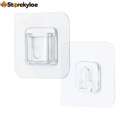 Hole-Free Interlocking Wall Hanging Hooks