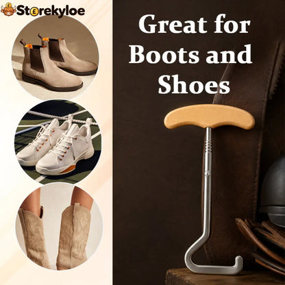 👞 Horse-Shaped Shoe Horn Hook for Easy Wear - Houseware & Kitchen
