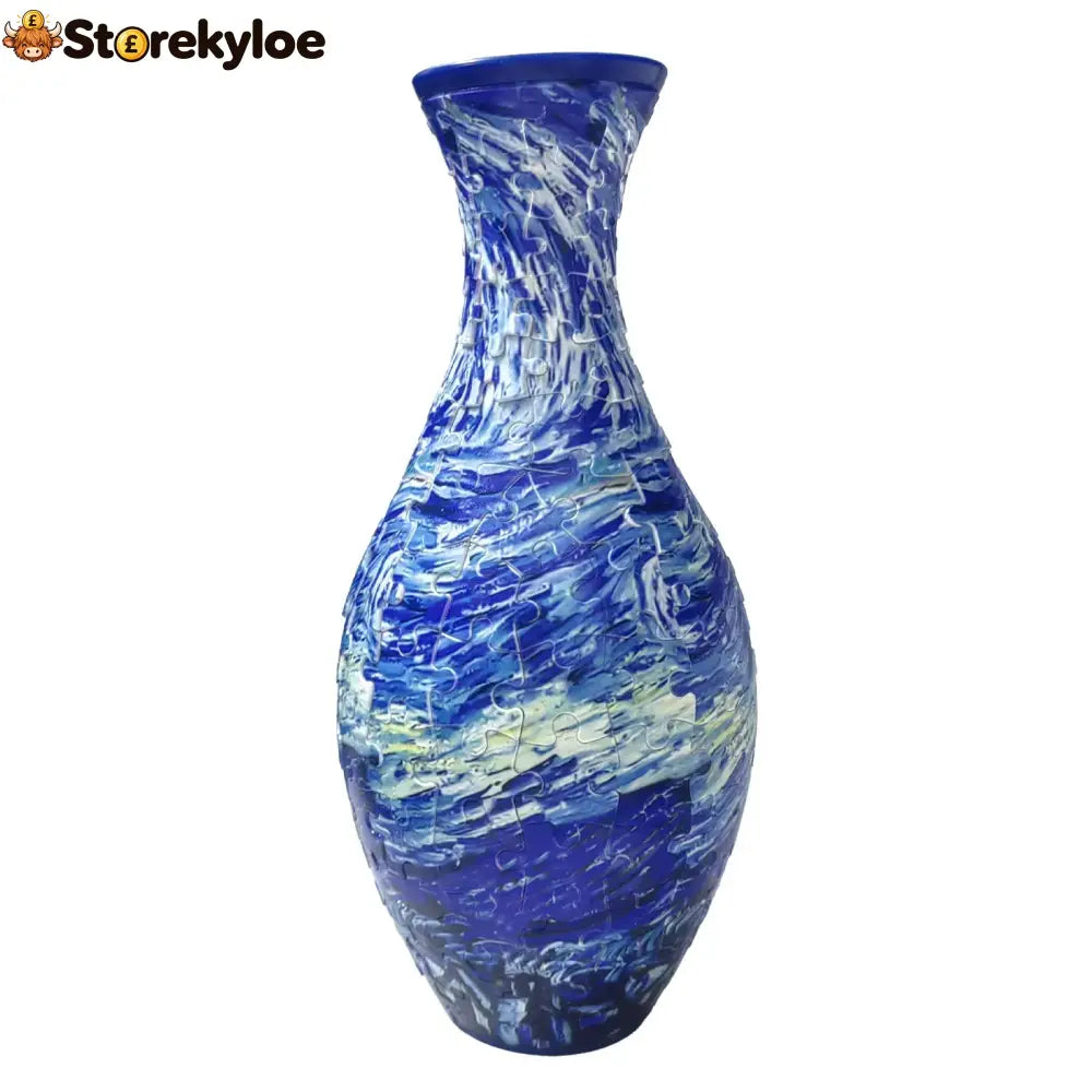 🔥hot Sale🔥 ✨ 3d Diy Puzzle Vase – 11 Creative Designs Decorative Flower Vase & Craft Gift - Ocean Waves