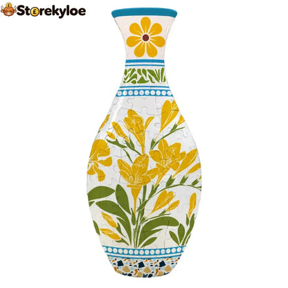 🔥hot Sale🔥 ✨ 3d Diy Puzzle Vase – 11 Creative Designs Decorative Flower Vase & Craft Gift - Summer