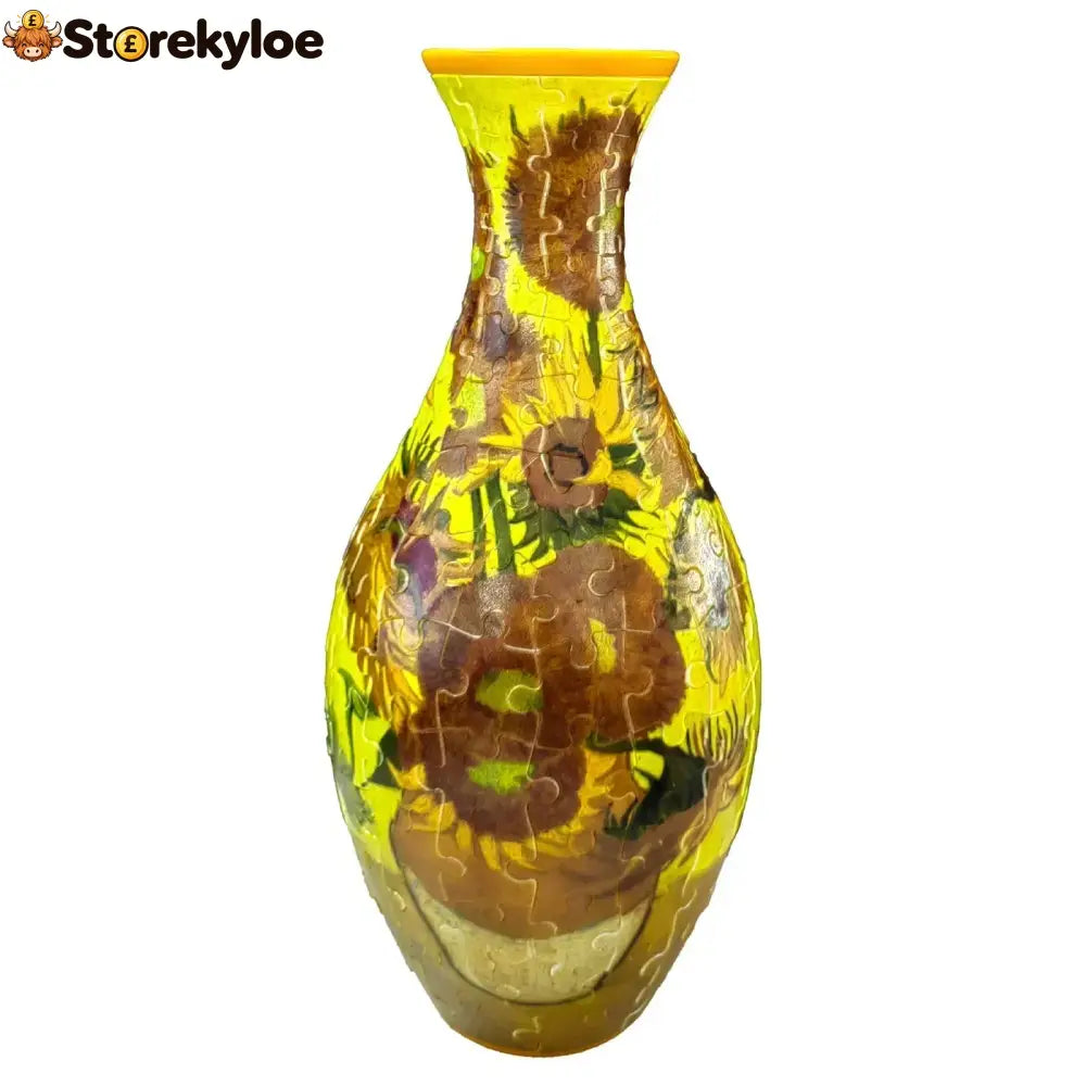 🔥hot Sale🔥 ✨ 3d Diy Puzzle Vase – 11 Creative Designs Decorative Flower Vase & Craft Gift - Sunflower
