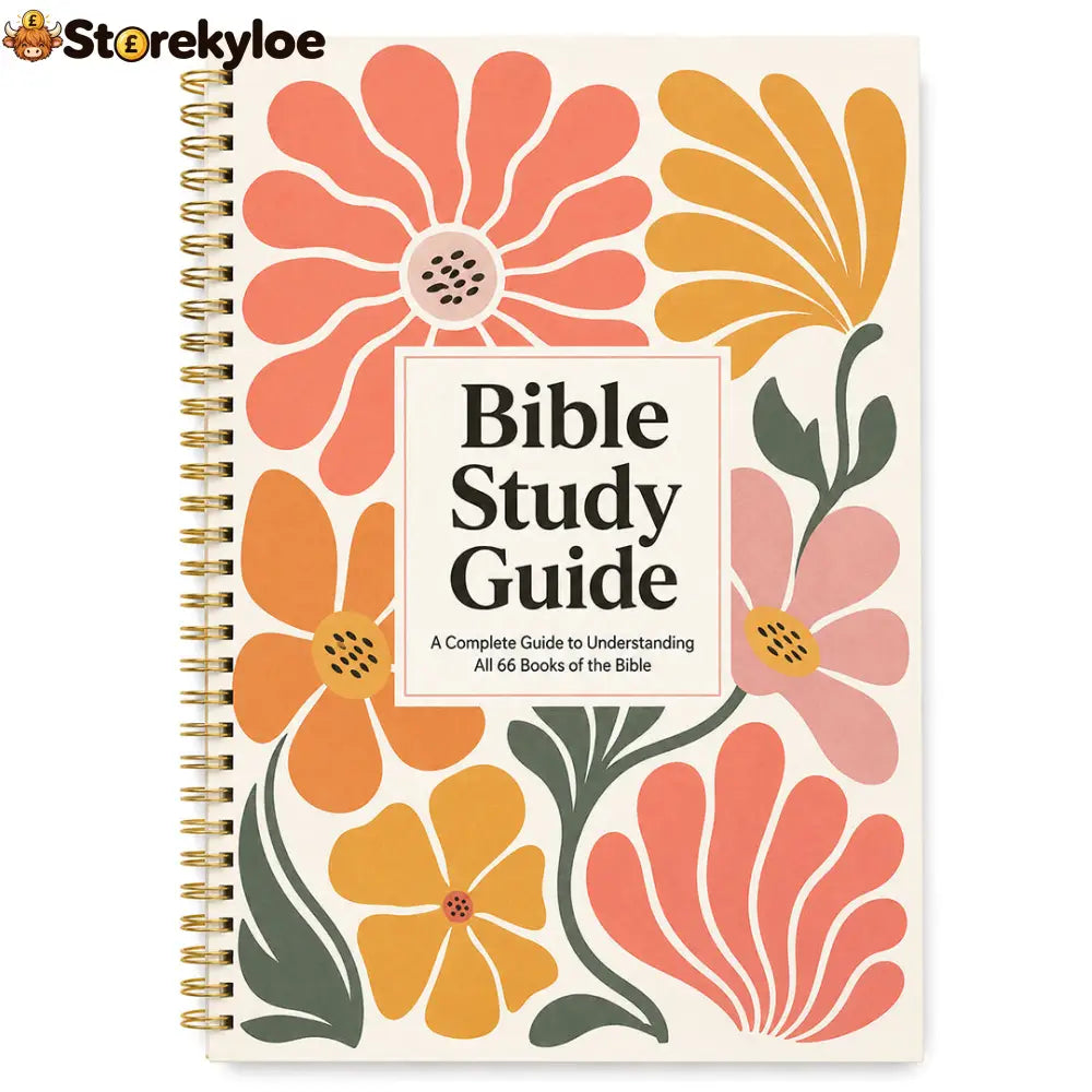 Hot Sale 48% OFF✝️ The Bible Study Guide 📖 - 🌸 Retro Bloom