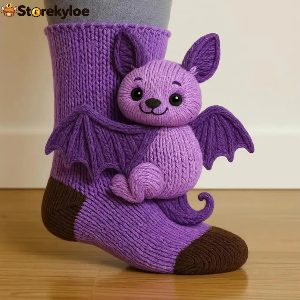 🔥HOT SALE 49% OFF🦥Animal Socks🧦A Pair - Bat - N