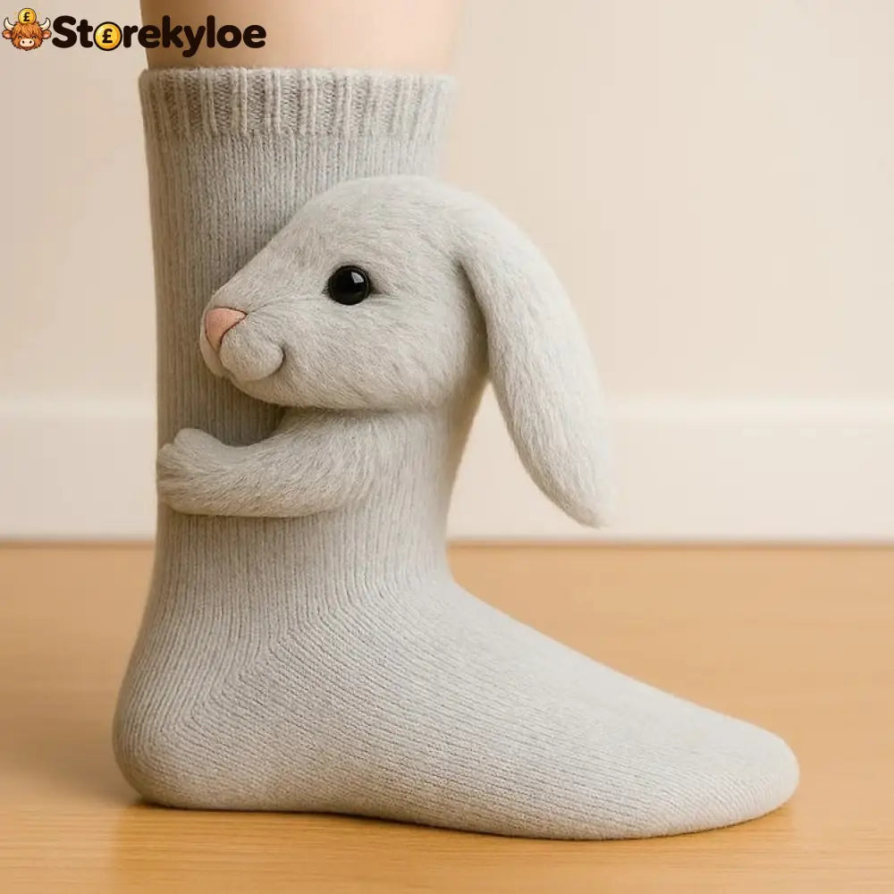 🔥HOT SALE 49% OFF🦥Animal Socks🧦A Pair - Bunny - N