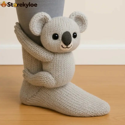 🔥HOT SALE 49% OFF🦥Animal Socks🧦A Pair - Koala - N