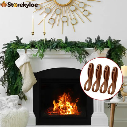 🔥HOT SALE 49% OFF - 🎅Christmas Garland Hanger Mantle Garland Hooks No Drill (Set of 4)
