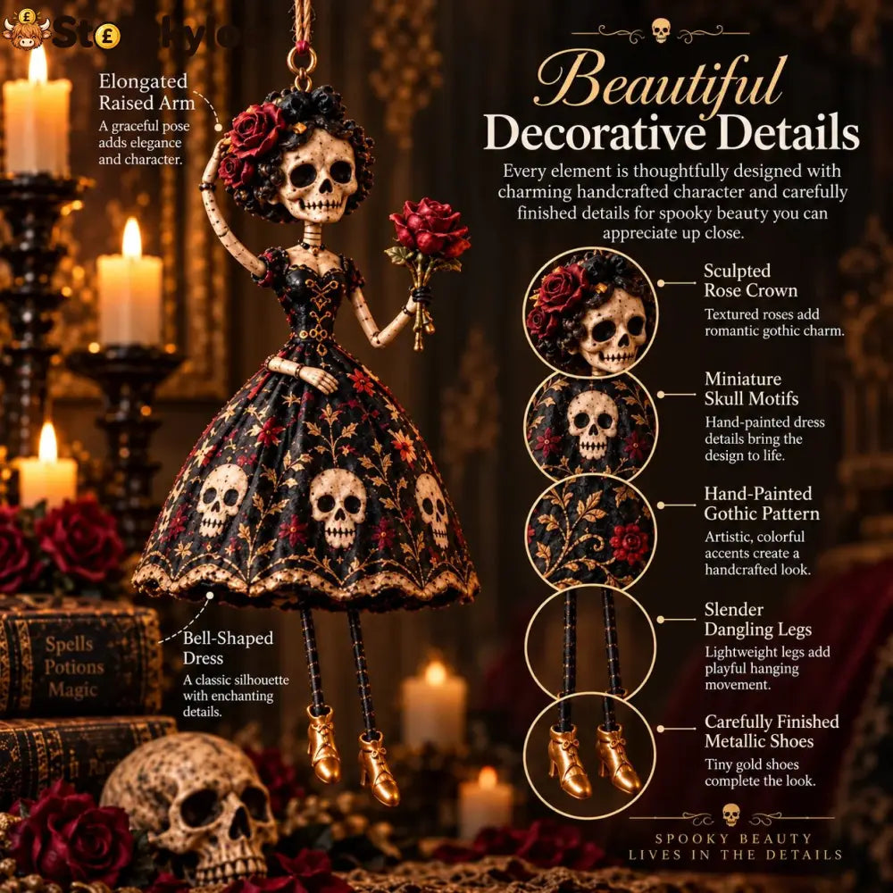 🔥HOT SALE 49% OFF🎃Midnight Ladies™ – Gothic Halloween Hanging Decor🖤