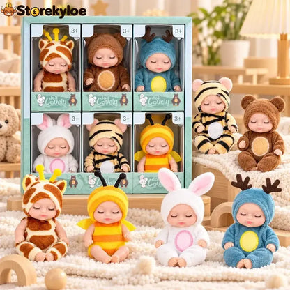 💕hot Sale 49% Off🧸mini Reborn Baby Dolls Lifelike Realistic Baby Dolls👼🎁 - 1 set of 6 styles（6 pcs）🔥Recommend