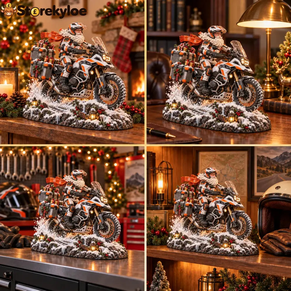 🔥hot Sale 49% Off🏍️🎅 Santa’s Ride Home – Christmas Motorcycle Keepsake Collection💨