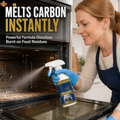 🔥Hot Sale🧽 Heavy-Duty Oven & Cooktop Cleaner Spray – Powerful Grease & Burnt-On Stain Remover ✨