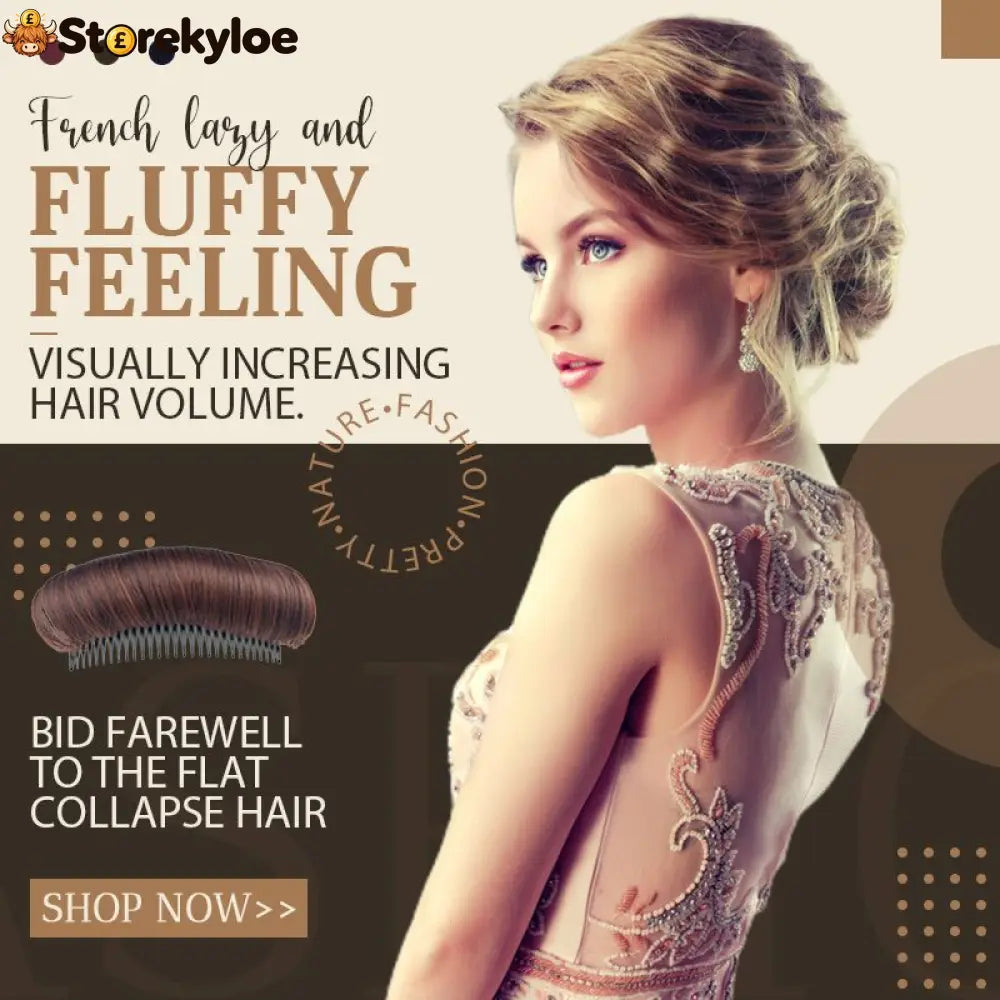🔥HOT SALE🔥Invisible Fluffy Hair Pad (50% OFF)