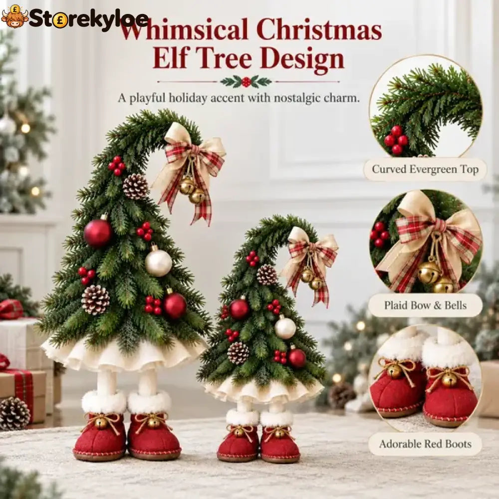 🔥hot Sale🔥⏰limited Stock 49% Off -whimsical Christmas Elf Tree Decor - Small
