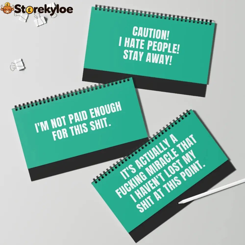 🔥 HOT SALE 🔥😂NOT TODAY!, Unfiltered Signs & Calendars