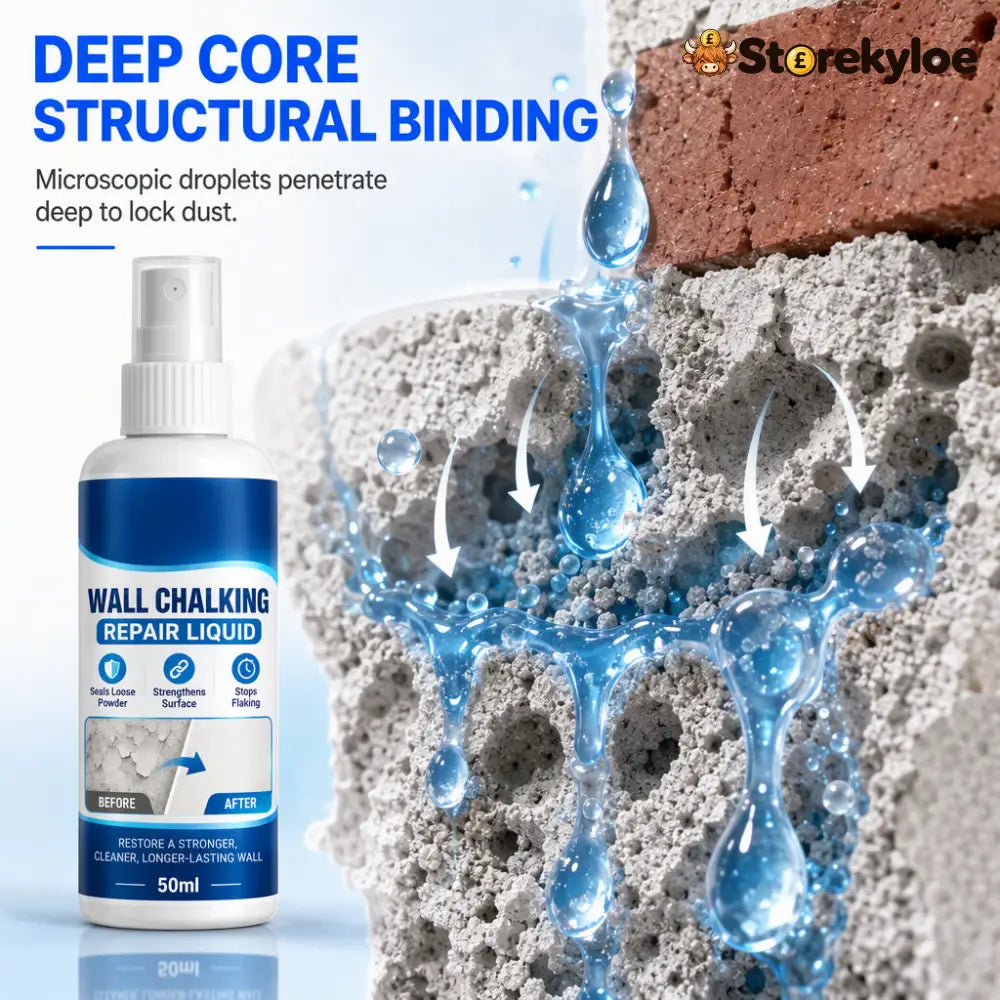 🥳 Hot Seller 🥳💞 Over 10,000 sold! Wall Repair Solution, prevents chalking provides deep adhesion and is waterproof.
