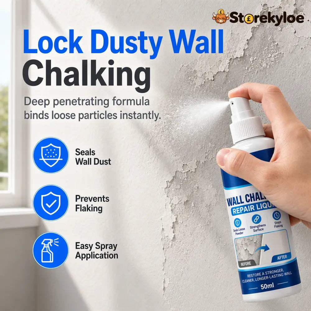 🥳 Hot Seller 🥳💞 Over 10,000 sold! Wall Repair Solution, prevents chalking provides deep adhesion and is waterproof.