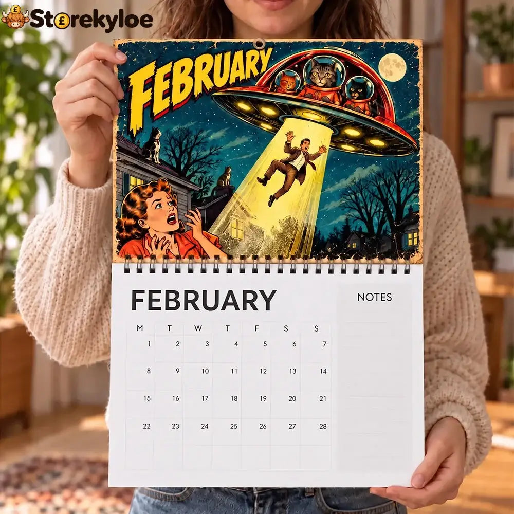 👽🐱If Cats Were Aliens 2027 Calendar