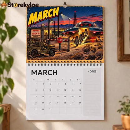 👽🐱If Cats Were Aliens 2027 Calendar