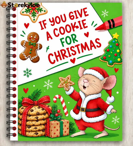 ’IF YOU GIVE A COOKIE FOR CHRISTMAS’ 🍪❤️Christmas Gift 📘Hardcover - Buy 1