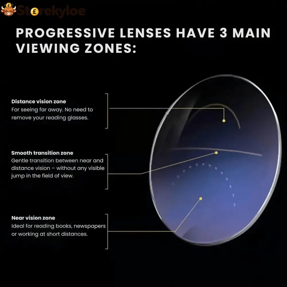 🔥 Intelligent Auto-Focus Zoom Glasses👓 - Blue Light Blocking & Anti-Eye Strain Rimless Eyewear