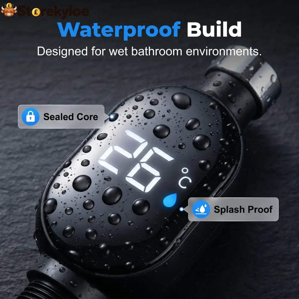 Intelligent Led Shower Thermometer - Buy 1