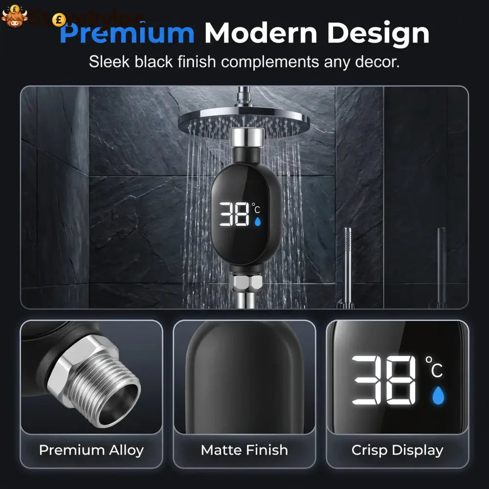Intelligent Led Shower Thermometer - Buy 1