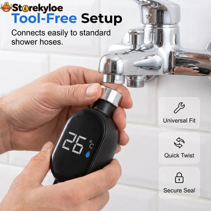 Intelligent Led Shower Thermometer - Buy 1