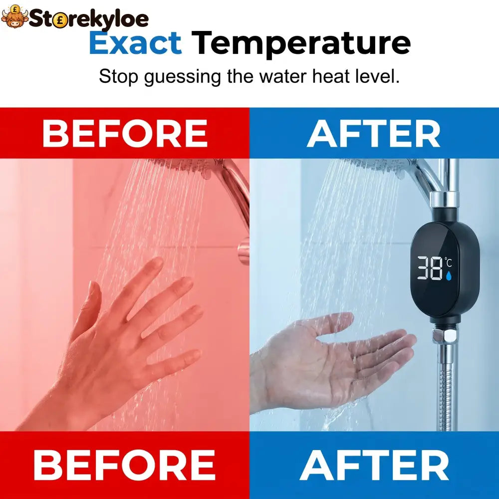 Intelligent Led Shower Thermometer - Buy 1