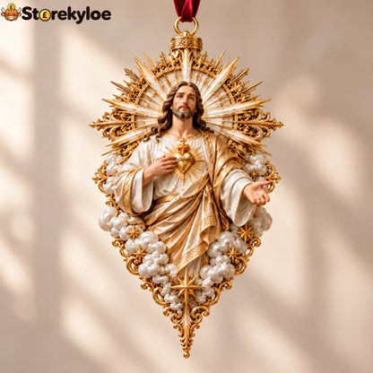 🎄✝️ Jesus Christmas Ornament Collection – 9 Sacred Faith Keepsakes