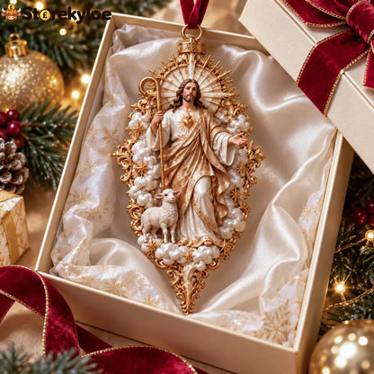 🎄✝️ Jesus Christmas Ornament Collection – 9 Sacred Faith Keepsakes