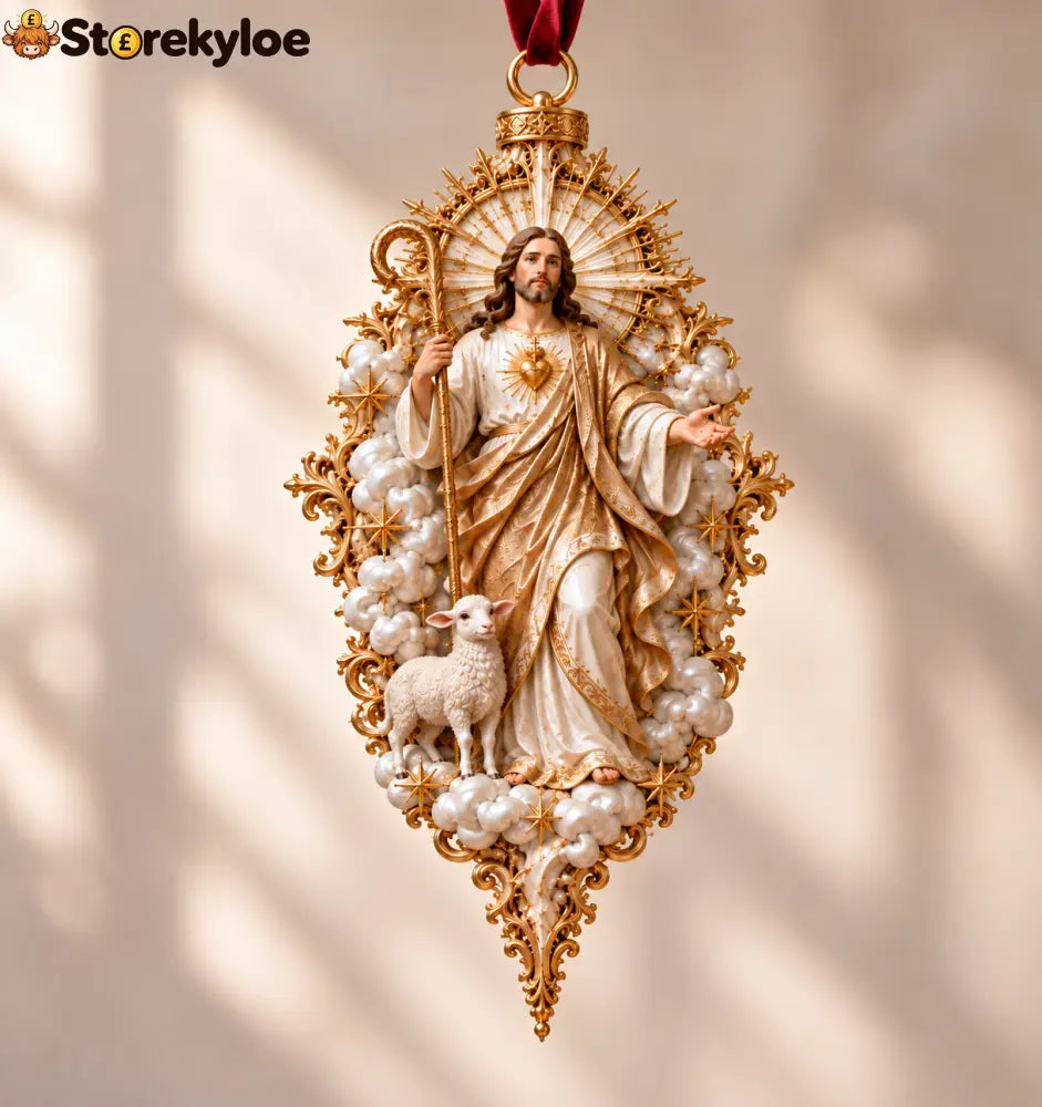 🎄✝️ Jesus Christmas Ornament Collection – 9 Sacred Faith Keepsakes