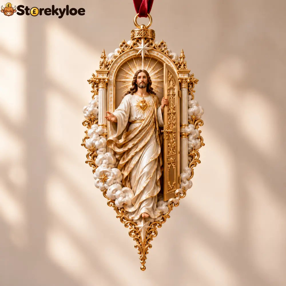 🎄✝️ Jesus Christmas Ornament Collection – 9 Sacred Faith Keepsakes
