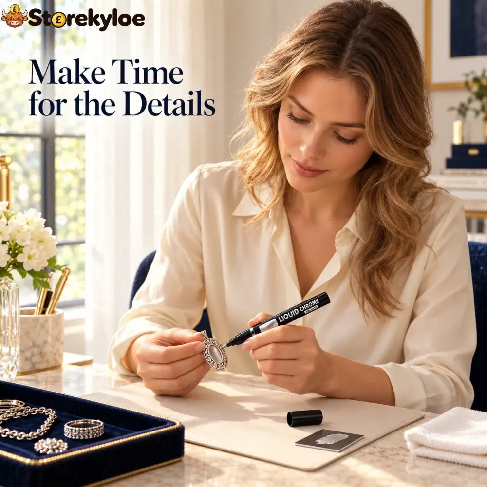 Jewelry & Accessory Touch-Up Paint Pen - 6 Metallic Colors