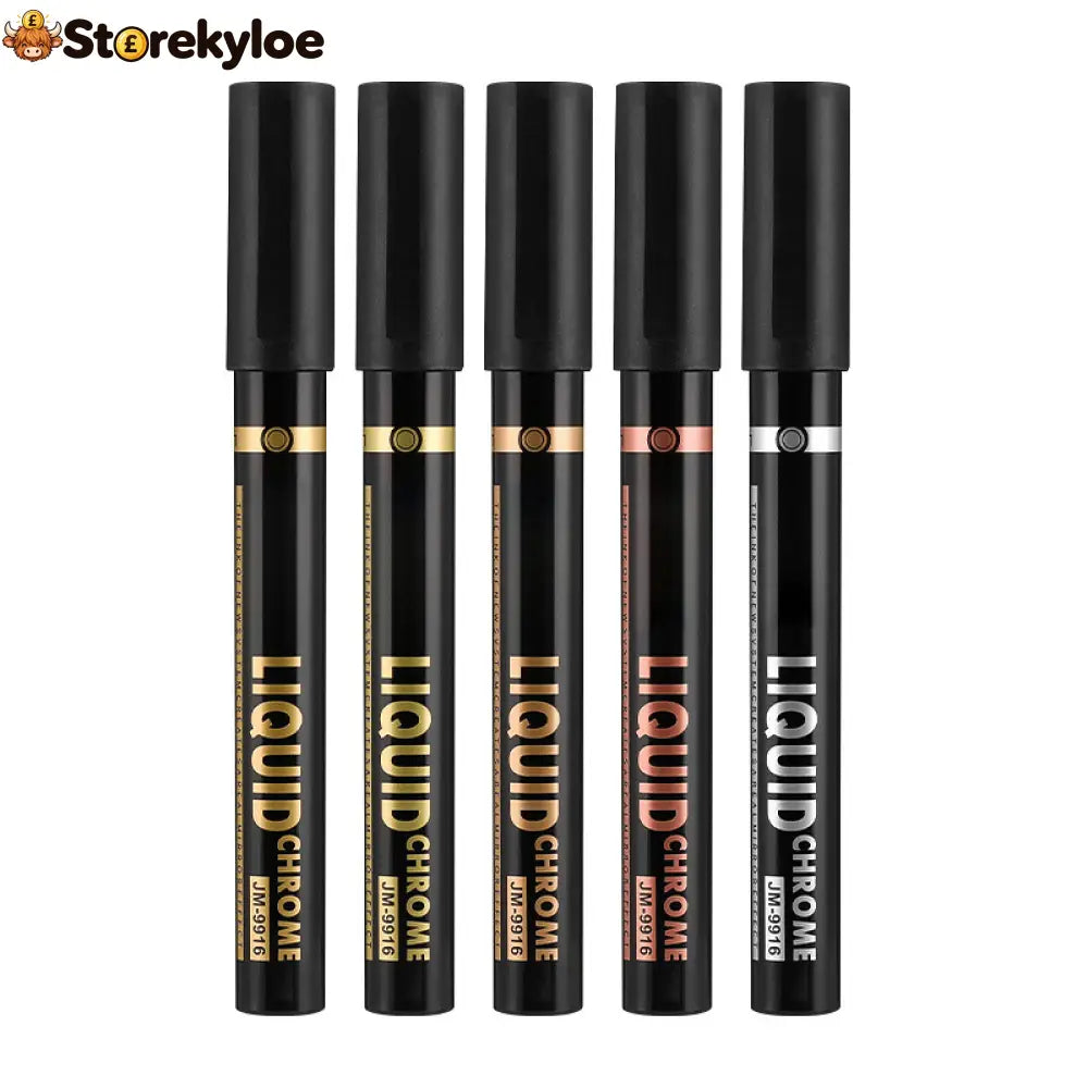Jewelry & Accessory Touch-Up Paint Pen - 6 Metallic Colors - Gold